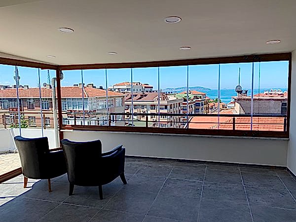 Teras Kapatma, Sandivic panel, Cam Balkon, Alüminyum Küpeşte..