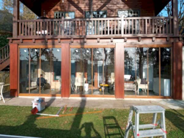 Göktürk Kemer Country Kütük Evler Sitesi Cam Balkon Çalışmamız