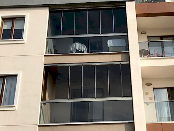 Tuzla Cam Balkon Calışmamız Bronz Cam