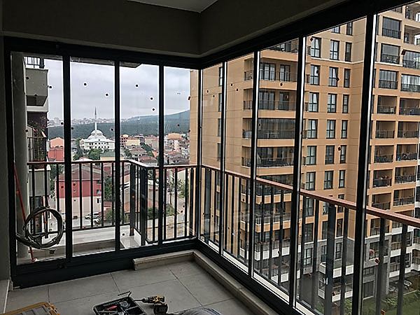 Sinpaş Aydos Country G.Blok İc Sol Görünüm Isı Camlı Cam Balkon