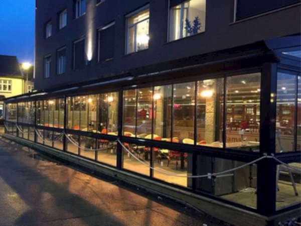 Pergule alti Isı cam cam_balkon