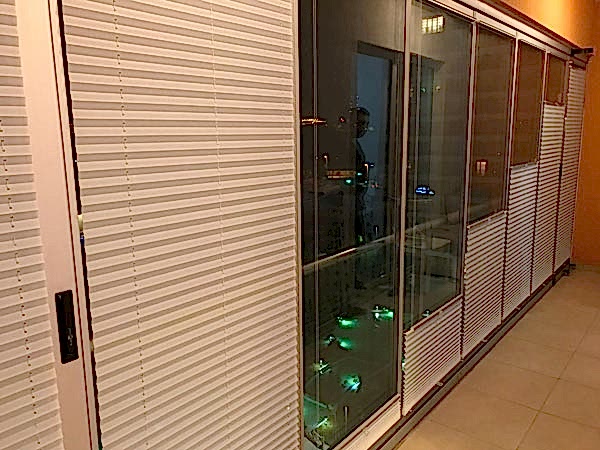 Plise perde cam balkon