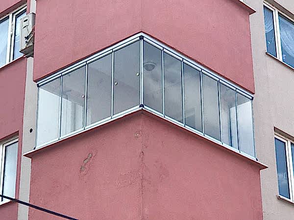 Damlalıklı Pırofil Lüks seri cam sistemi